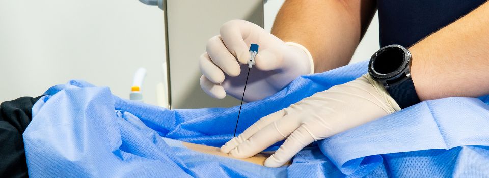 Sacroiliac Joint Injections medical procedure illustration